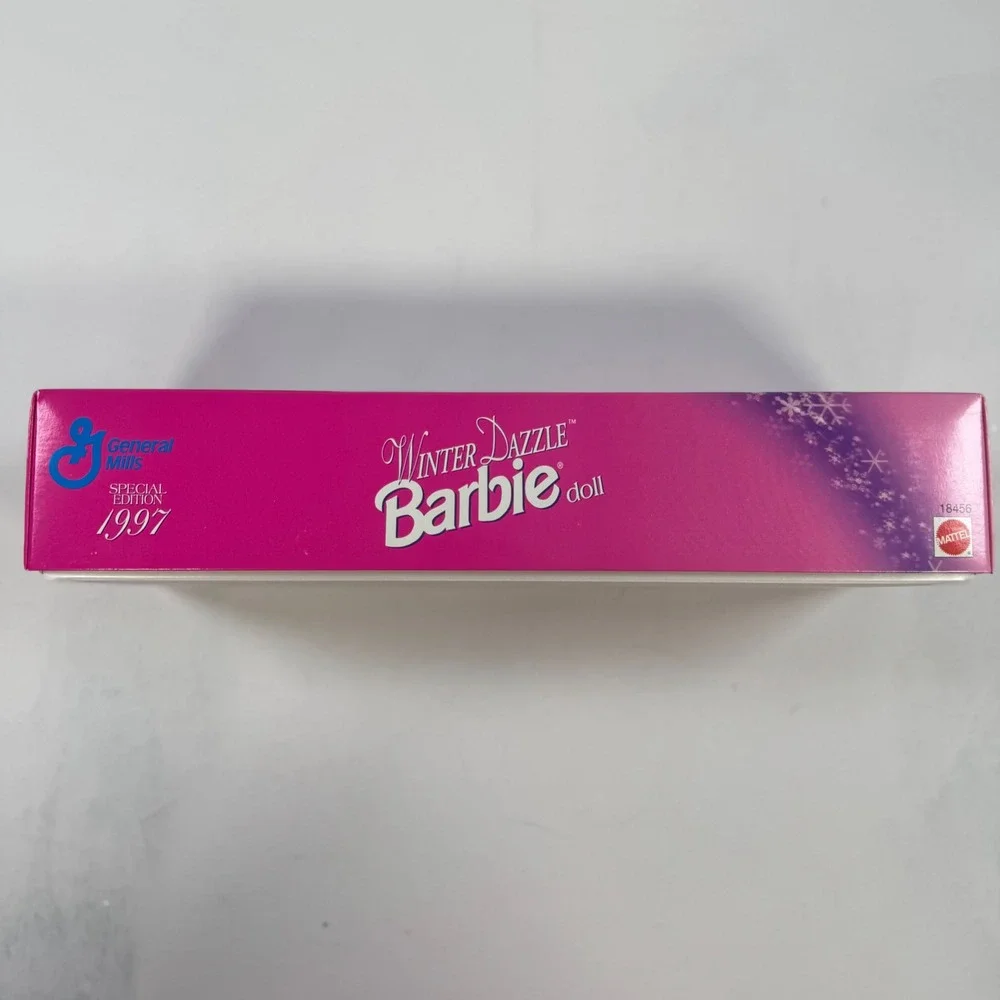 Mattel Winter Dazzle Barbie Doll 1997 Special Edition General Mills 18456 Pink